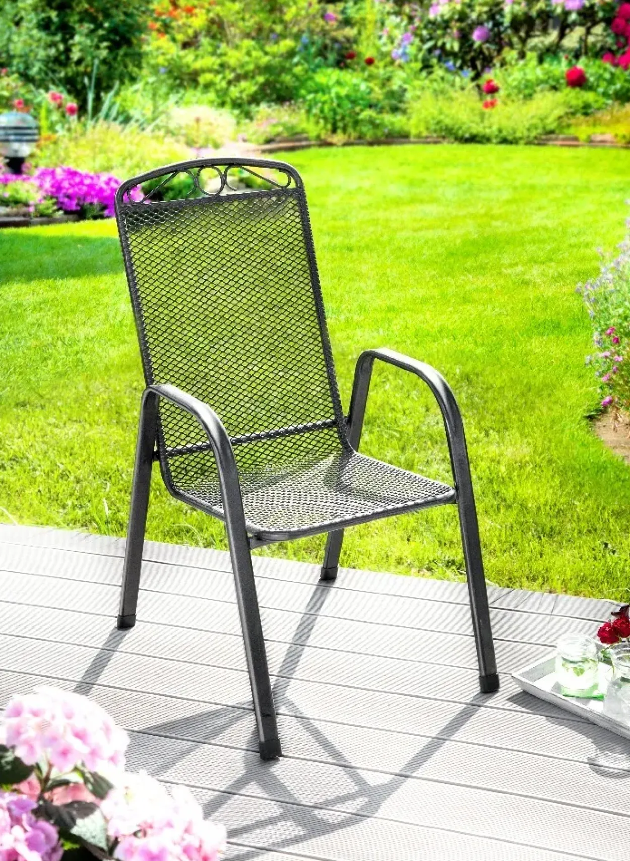Stapelstuhl VENEDIG - 4er-Set, ca. 55 x 74 x 98 cm