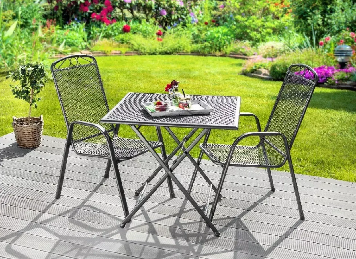 Stapelstuhl VENEDIG - 4er-Set, ca. 55 x 74 x 98 cm