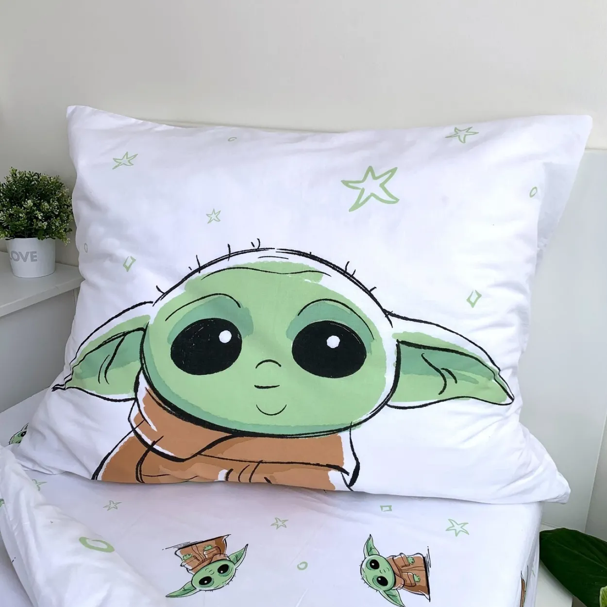 Star Wars Kinderbettwäsche aus Baumwolle 2-teilig