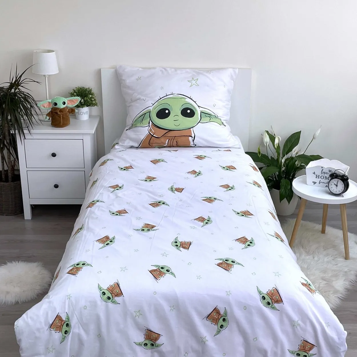 Star Wars Kinderbettwäsche aus Baumwolle 2-teilig