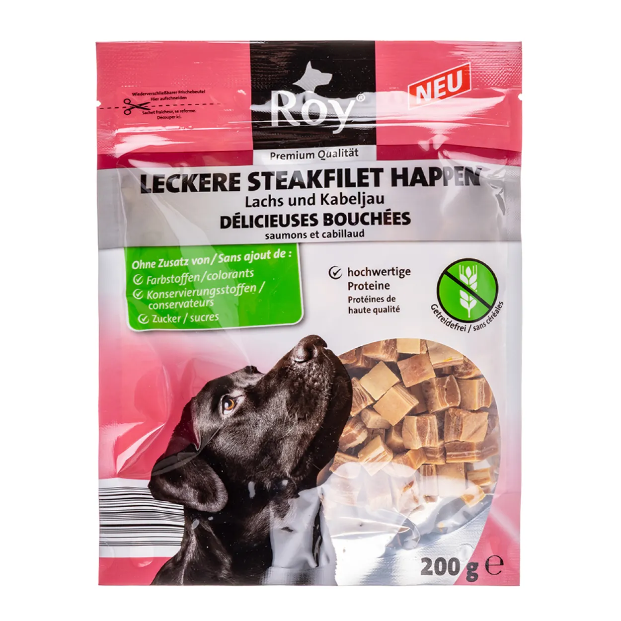 Steakfilet Happen- Lachs und Kabeljau, 6er