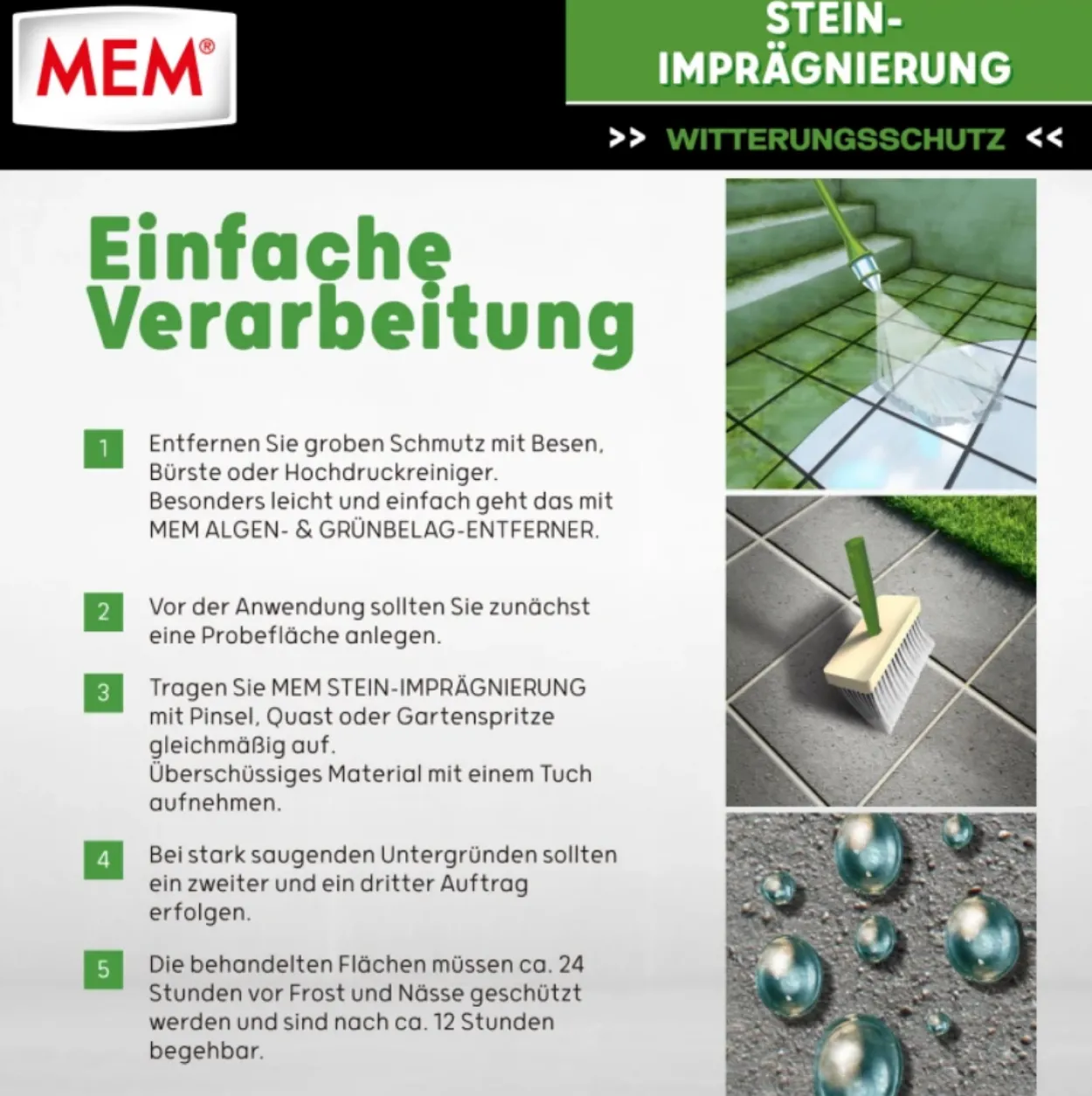 Stein-Imprägnierung 5L