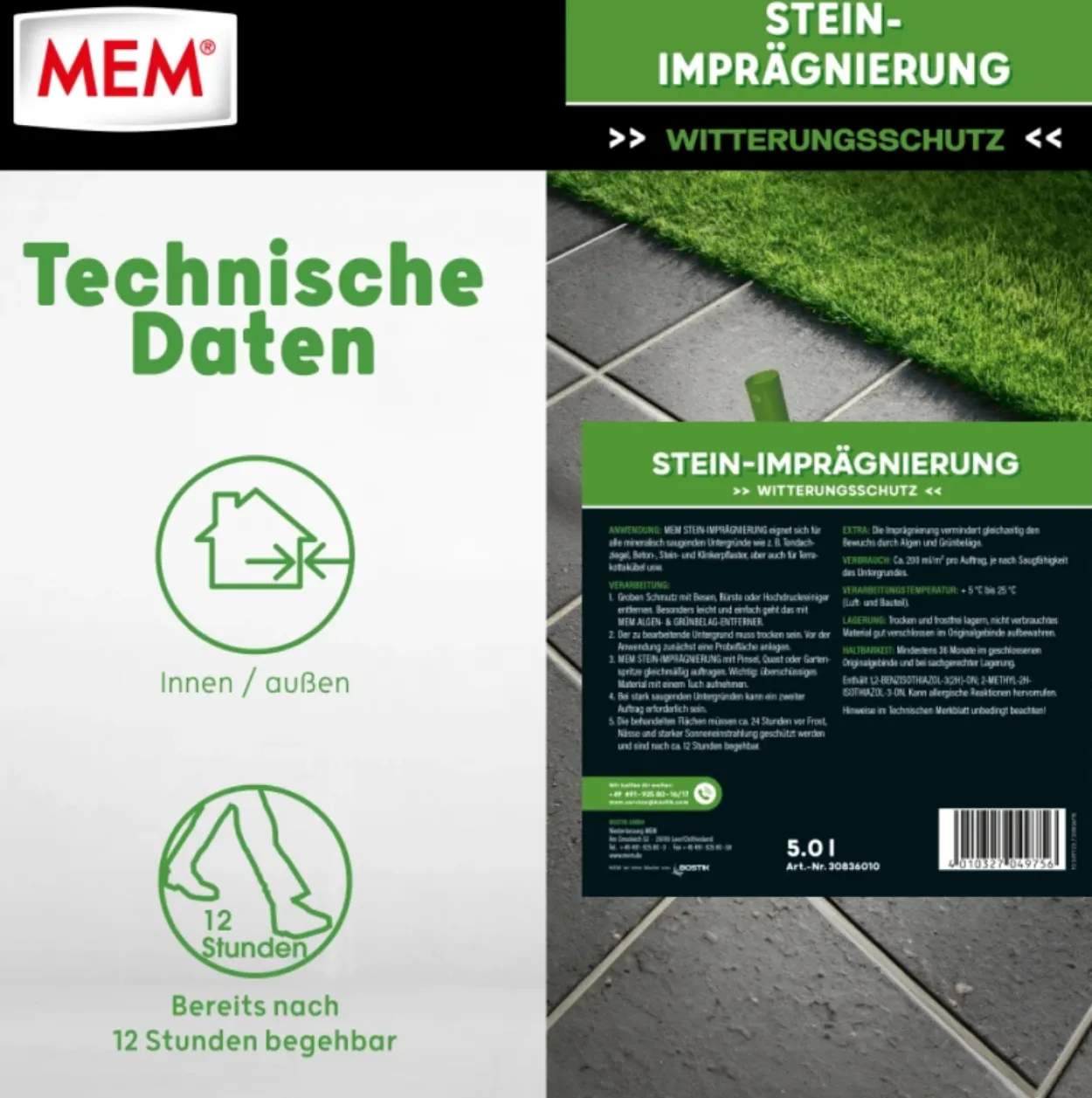 Stein-Imprägnierung 5L