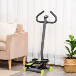 Stepper Fitness Swing Stepper mit LCD-Schirm bis 100 kg 55 x 44 x 108 cm