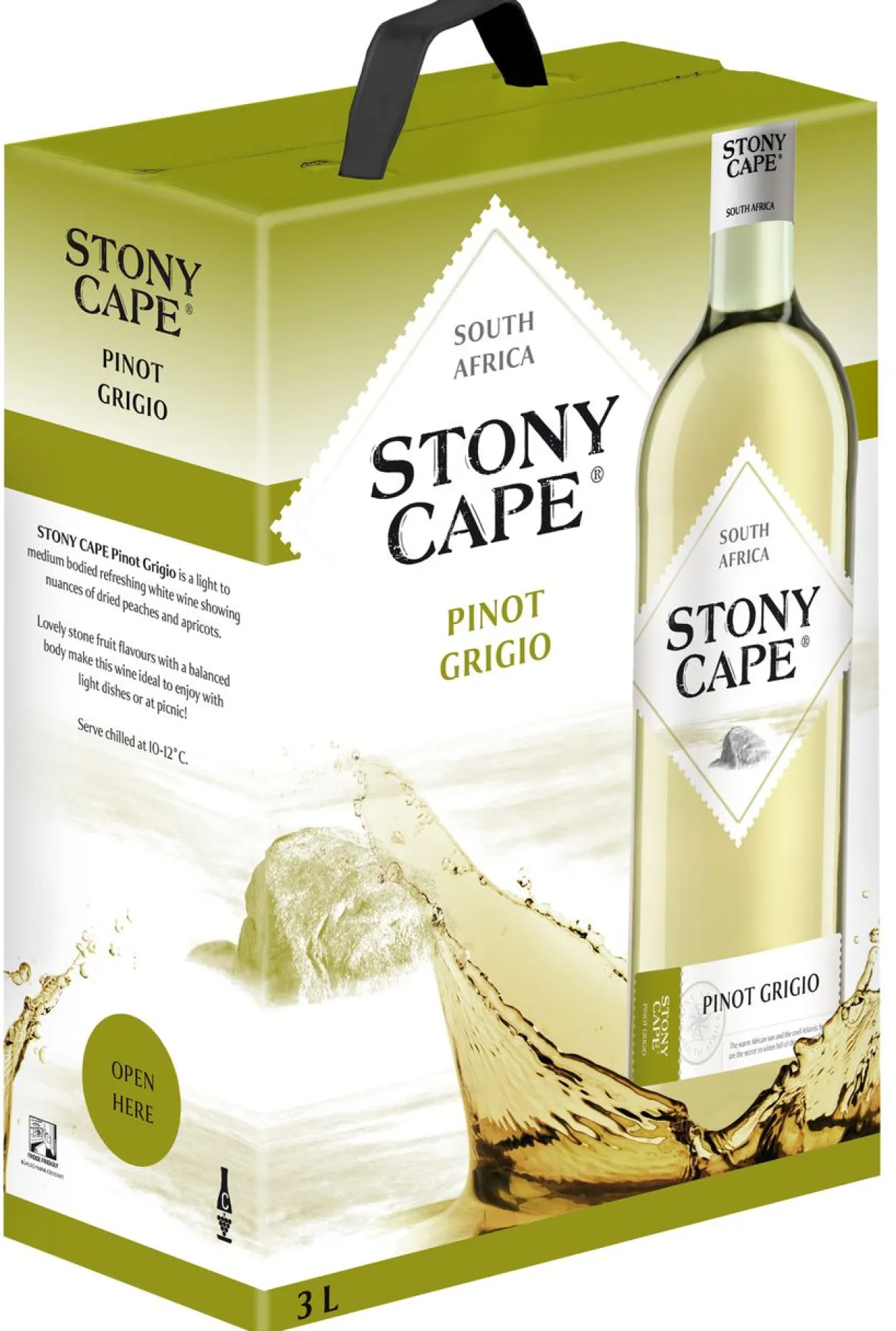 Stony Cape Pinot Grigio Bag in Box 3 l