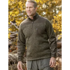 Strickfleece-Troyer für Herren