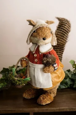 Stroh Eichhörnchen -Frau-
