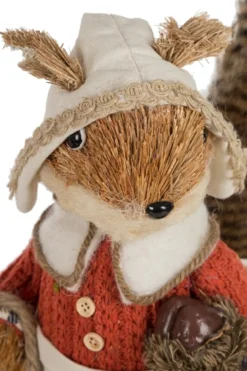 Stroh Eichhörnchen -Frau-