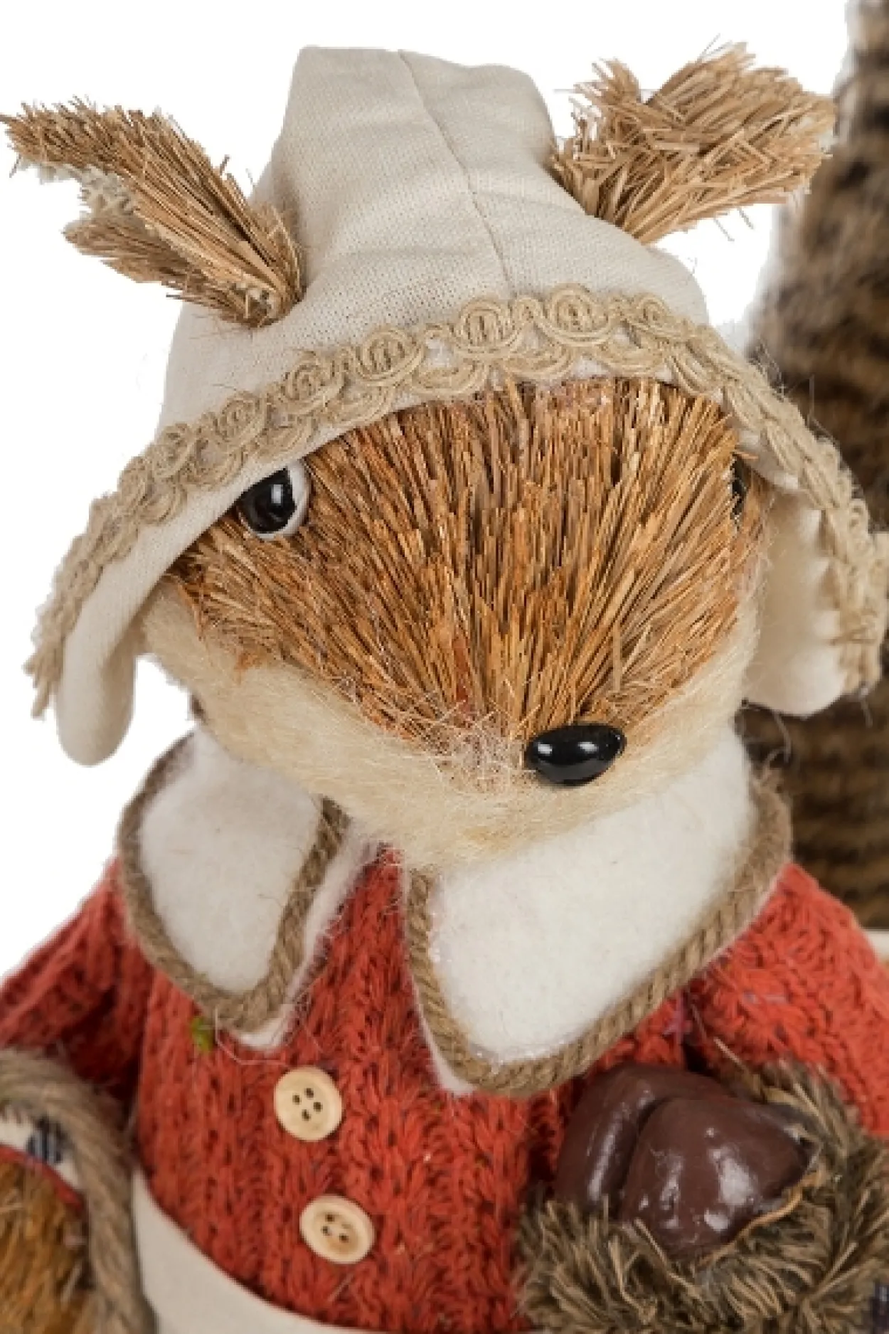 Stroh Eichhörnchen -Frau-