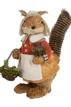 Stroh Eichhörnchen -Frau-