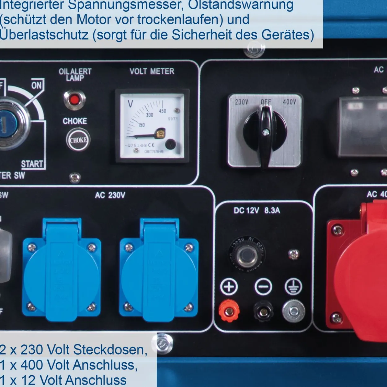 Stromerzeuger Diesel 5000W / SG5200D
