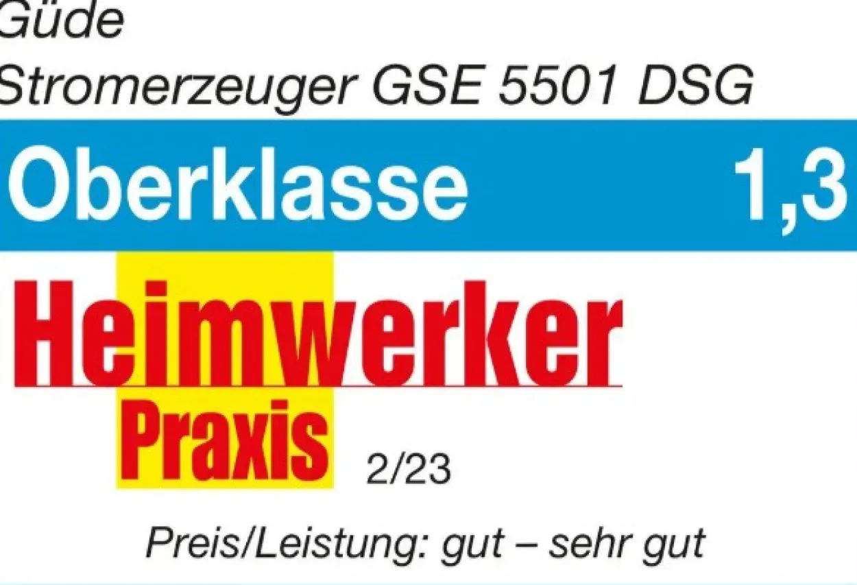 Stromerzeuger GSE 5501 DSG