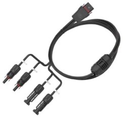 SUNSHARE Adapterkabel 0,5 m Slim auf MC4 für Wechselrichter & Speicher an Fremd-Solarmodule