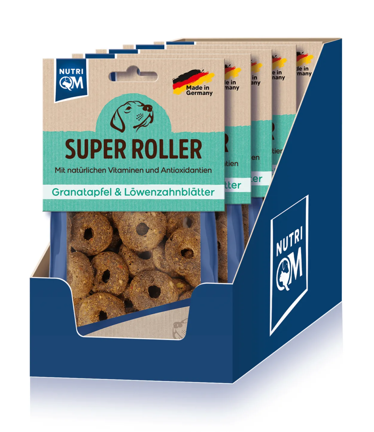 Super Roller Granatapfel & Löwenzahnblätter 4 x 150g