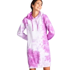 Sweat-Kapuzenkleid