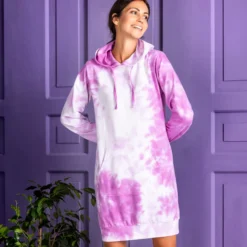 Sweat-Kapuzenkleid