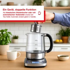 Tea Kettle Automatic (Typ 5518) Tee- und Wasserkocher mit integr. Teesieb