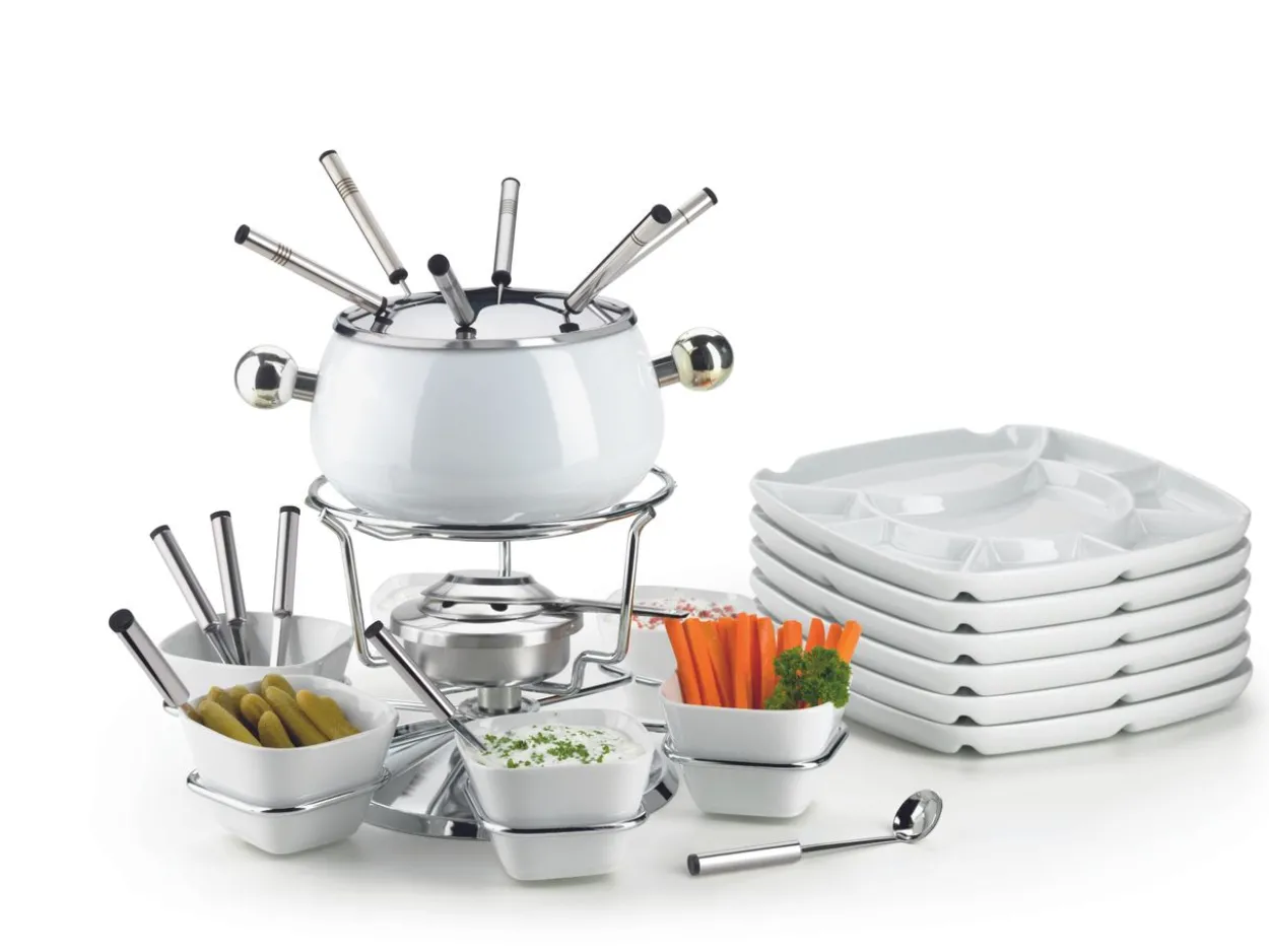 28-teiliges Fondue-Set