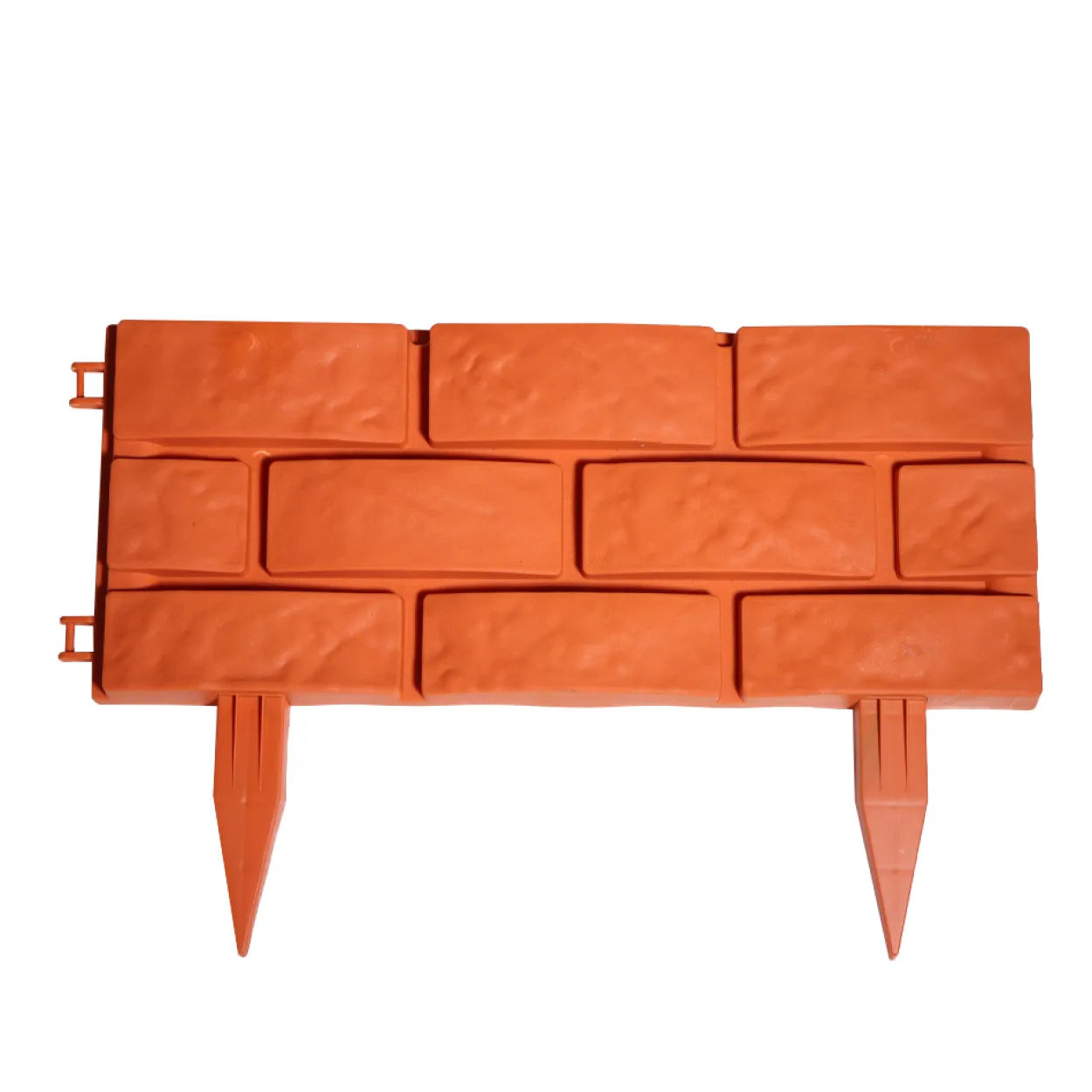 10 teiliges Gartenzaun-Set aus PP, ca. 44,5 x 28,5 cm