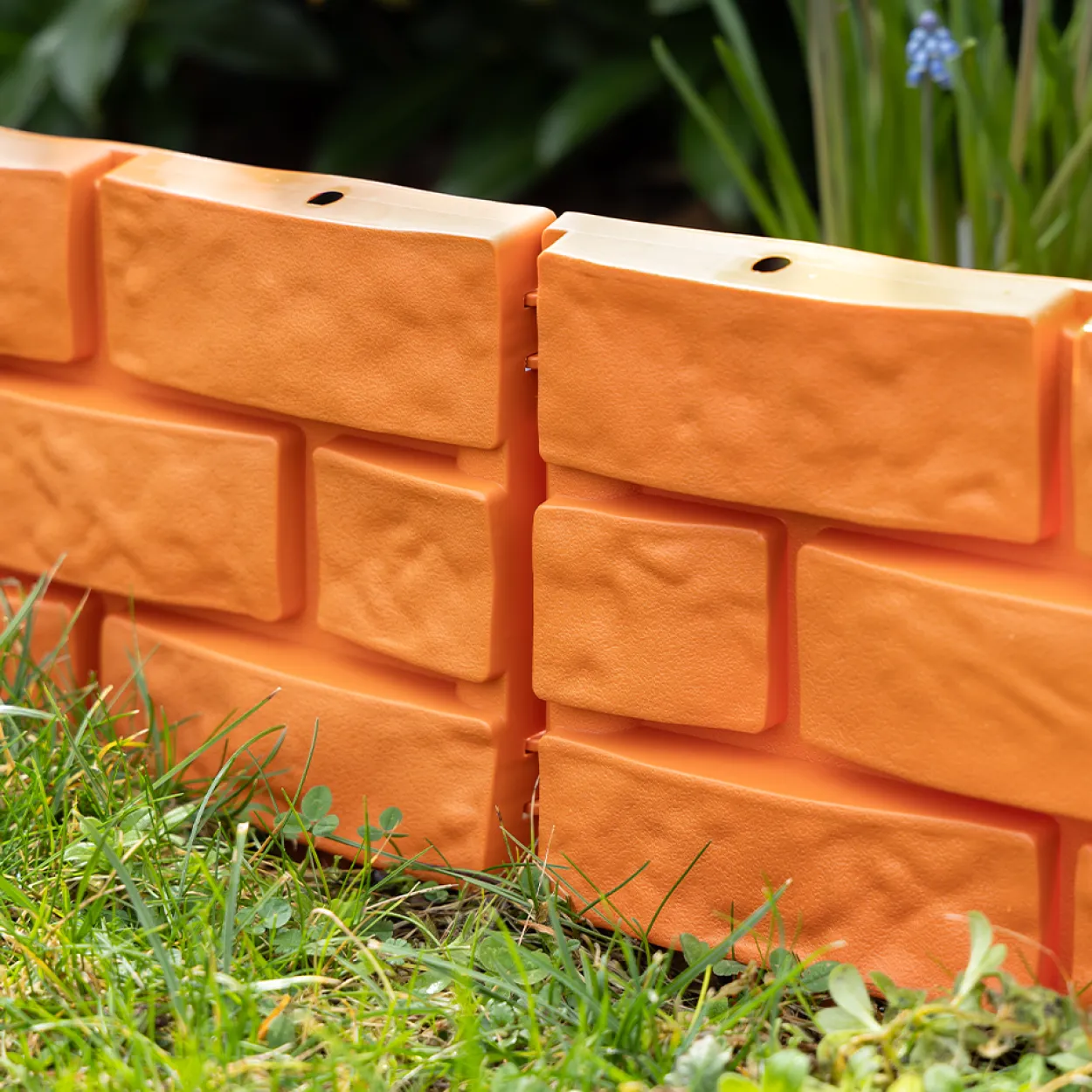 10 teiliges Gartenzaun-Set aus PP, ca. 44,5 x 28,5 cm