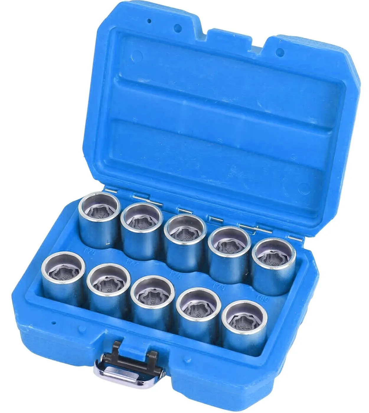 10-teiliges Tesla-Medaillon-Steckschlüssel-Set