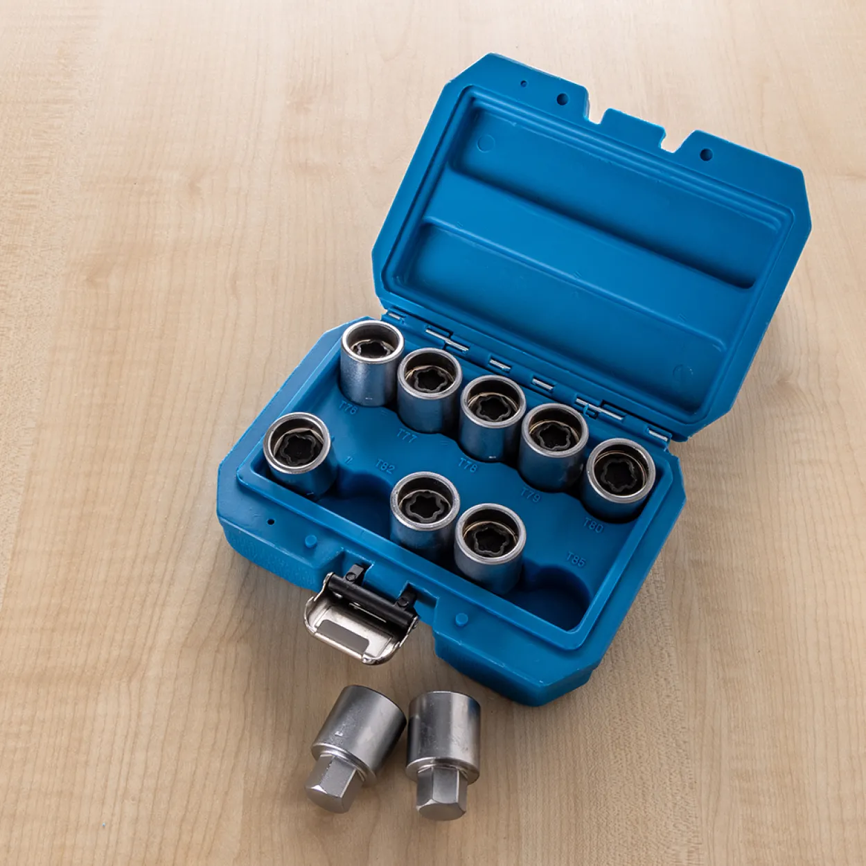 10-teiliges Tesla-Medaillon-Steckschlüssel-Set