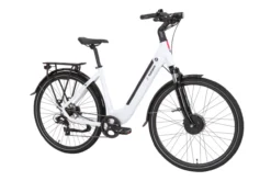 Telefunken City E-Bike RC670 Multitalent mit 7-Gang Shimano Kettenschaltung, Weiß