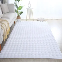 Teppich, AMBIANCE 5110, WHITE, 140 x 200 cm