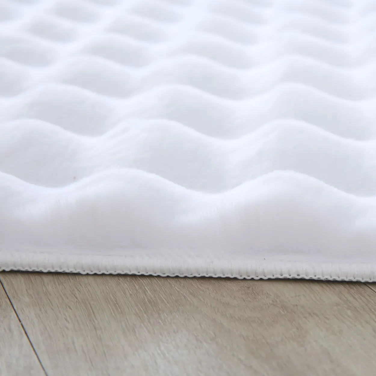 Teppich, AMBIANCE 5110, WHITE, 140 x 200 cm