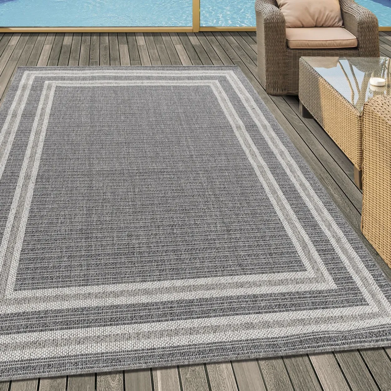 Teppich, ARUBA 4901, GREY, 160 x 230 cm