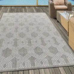 Teppich, ARUBA 4904, GREY, 140 x 200 cm