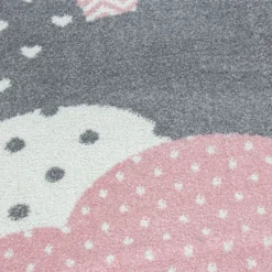 Teppich, BAMBI 0820, PINK, 160 x 160 cm