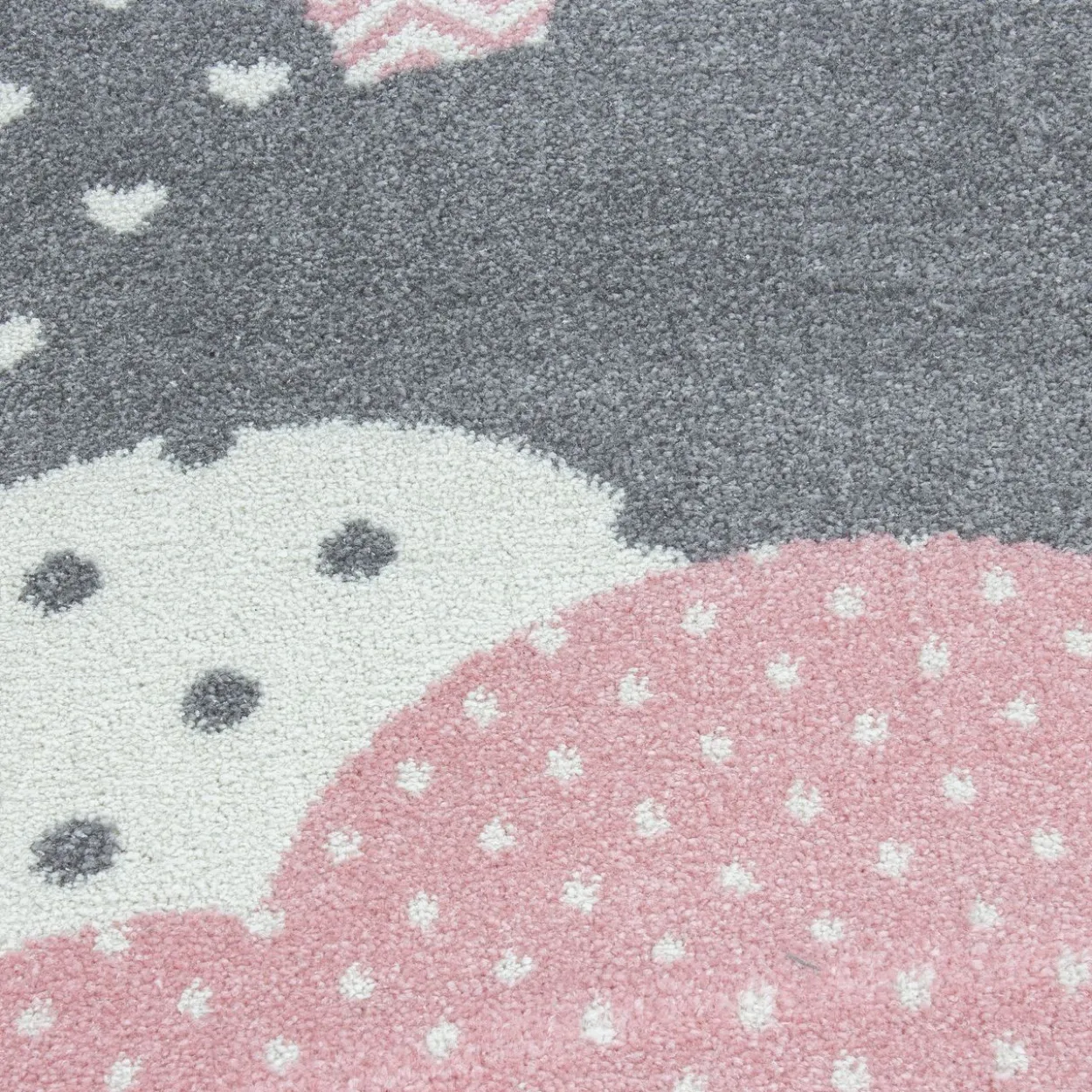 Teppich, BAMBI 0820, PINK, 160 x 160 cm