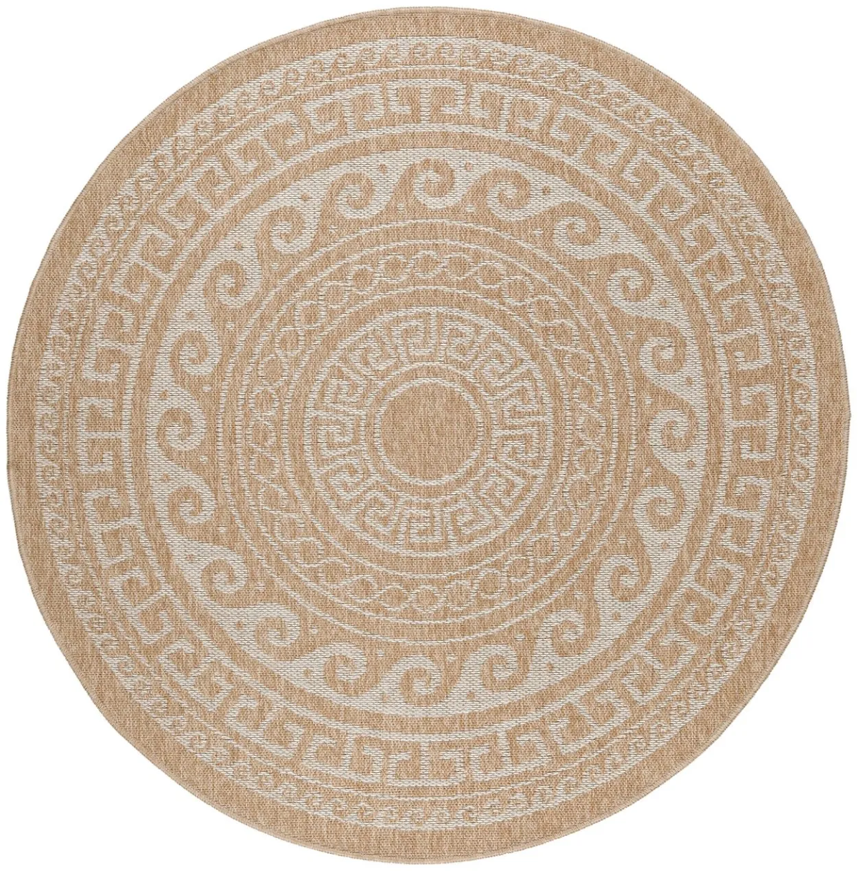 Teppich, COMILLA 0887, BEIGE, 120 x 120 cm