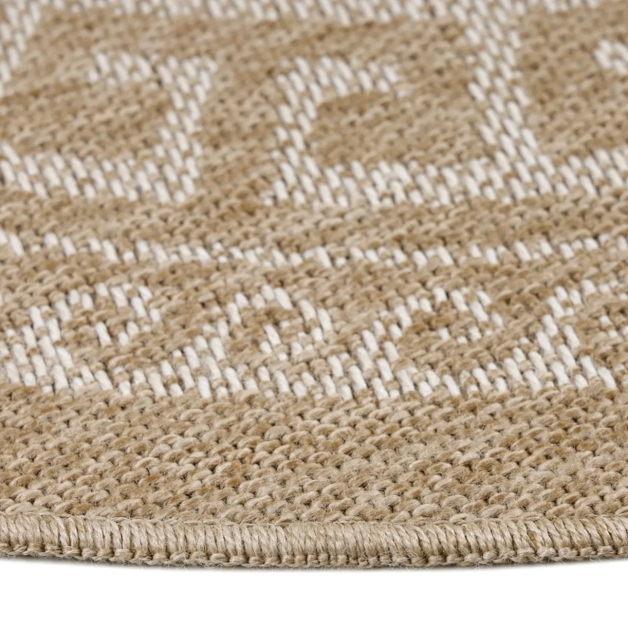 Teppich, COMILLA 0887, BEIGE, 120 x 120 cm