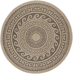 Teppich, COMILLA 0887, BLACK, 120 x 120 cm