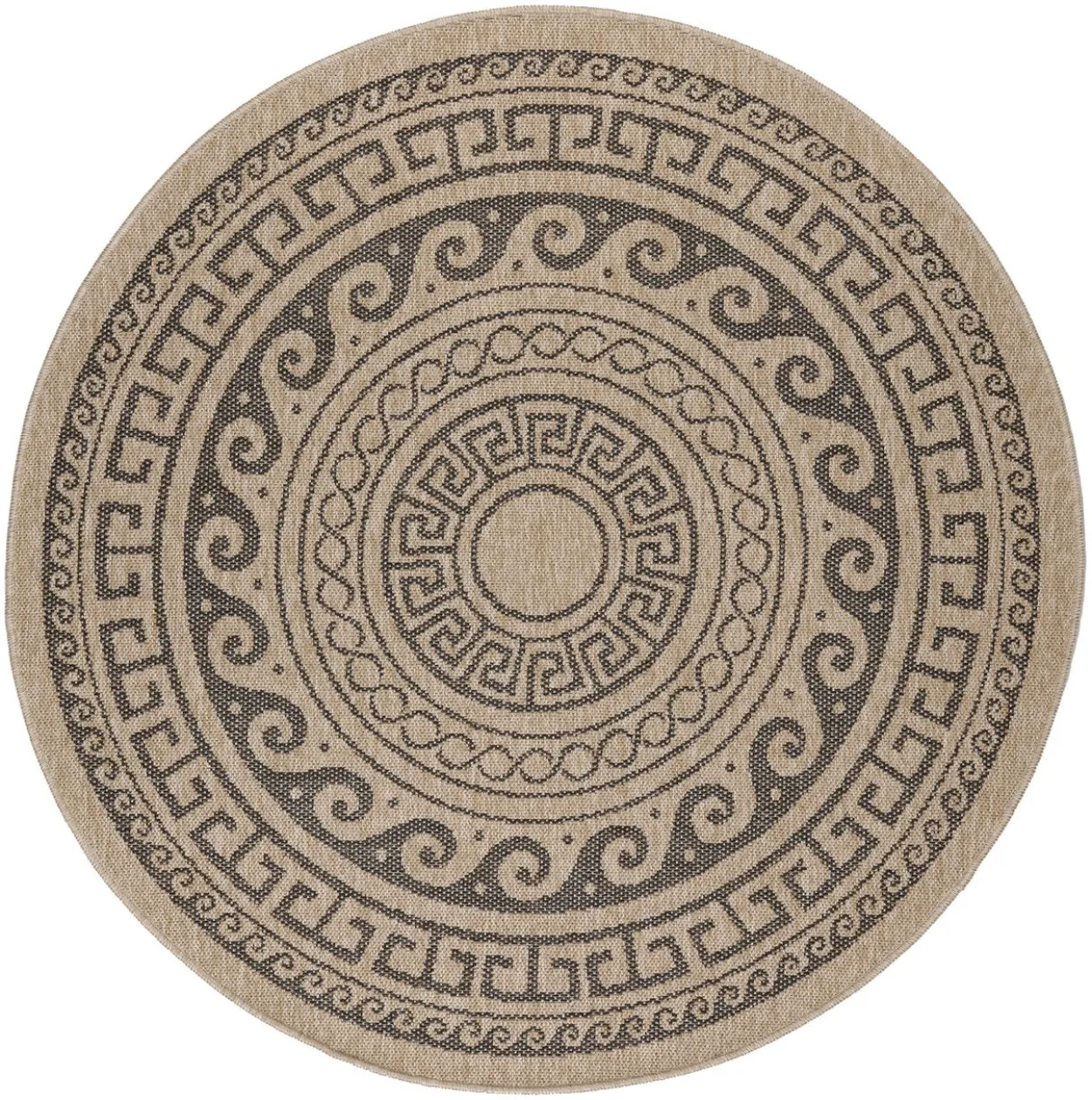 Teppich, COMILLA 0887, BLACK, 120 x 120 cm