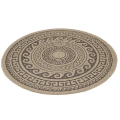 Teppich, COMILLA 0887, BLACK, 120 x 120 cm
