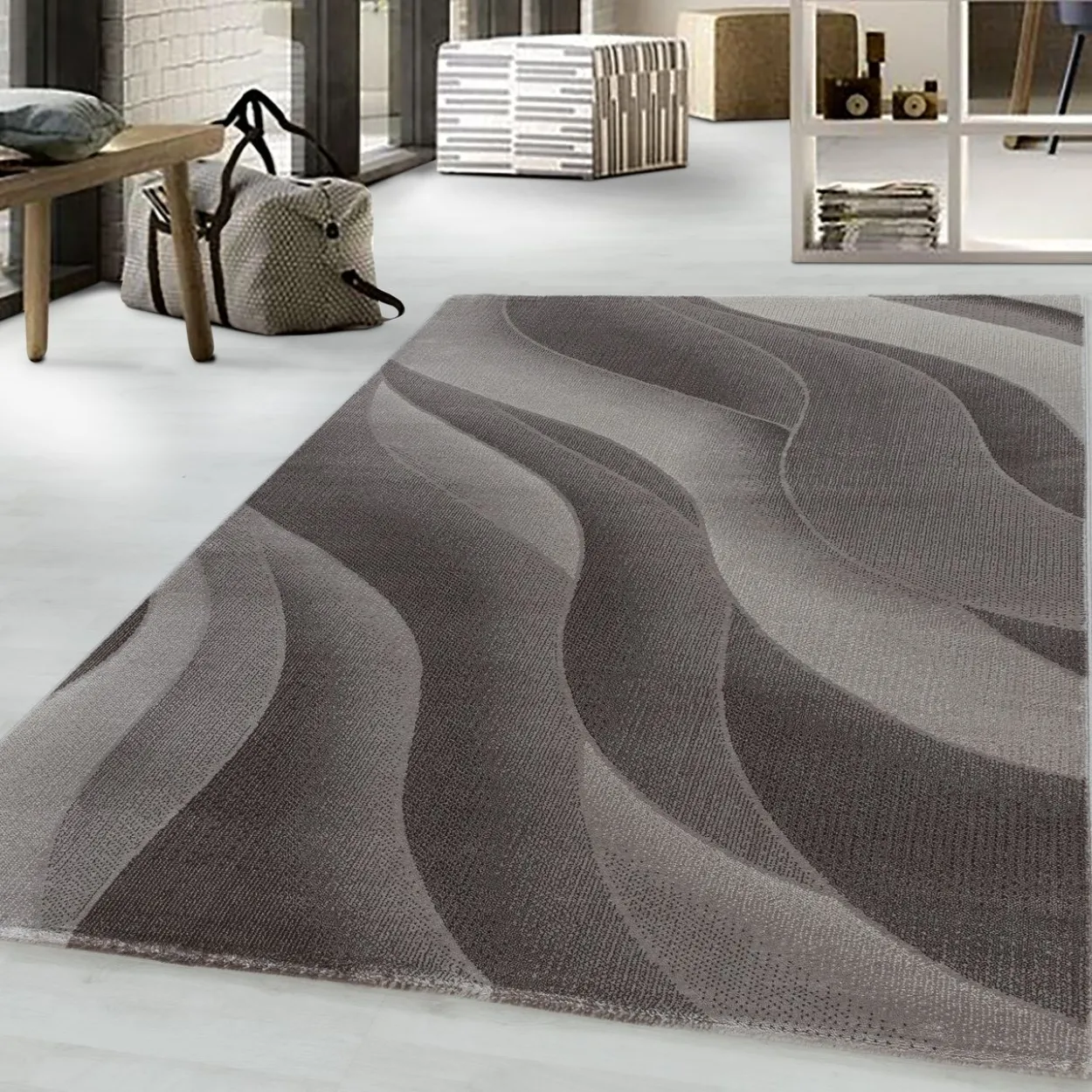 Teppich, COSTA 3523, BROWN, 200 x 290 cm