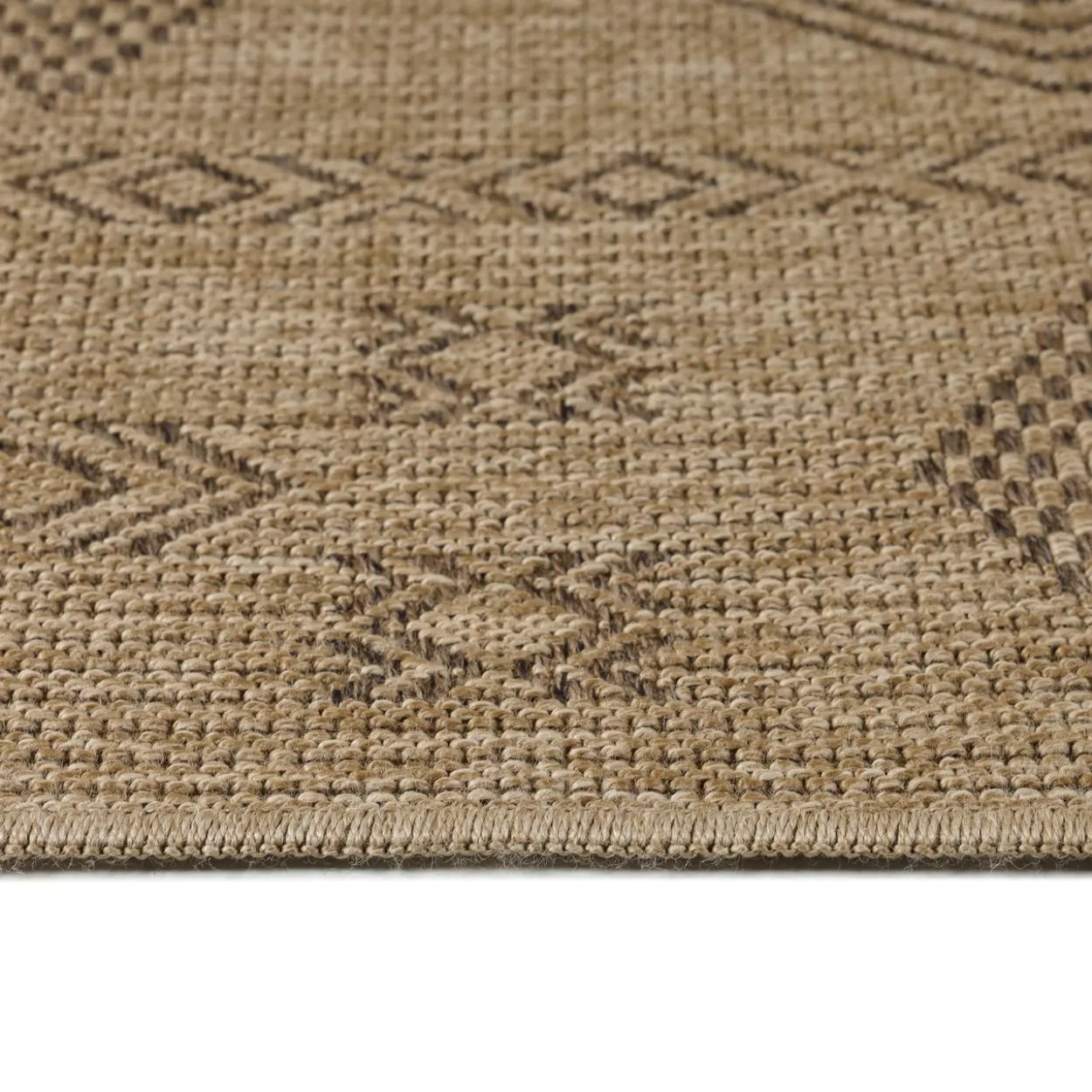 Teppich, DHAKA 8711, BLACK, 120 x 170 cm