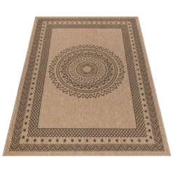 Teppich, DHAKA 8714, BLACK, 80 x 150 cm