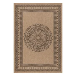 Teppich, DHAKA 8714, BLACK, 160 x 230 cm