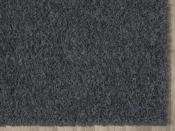 Teppich Elodie, 100cm x 150cm, Farbe Dunkelgrau, rechteckig, Florhöhe 37mm