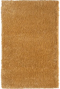 Teppich Elodie, 120cm x 180cm, Farbe Goldfarben, rechteckig, Florhöhe 37mm