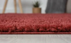 Teppich Elodie, 160cm x 230cm, Farbe Weinrot, rechteckig, Florhöhe 37mm