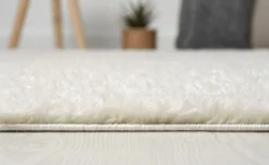 Teppich Elodie, 160cm x 230cm, Farbe Weiß, rechteckig, Florhöhe 37mm