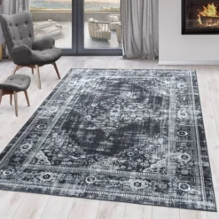Teppich, FIESTA 4301, BLACK, 160 x 230 cm
