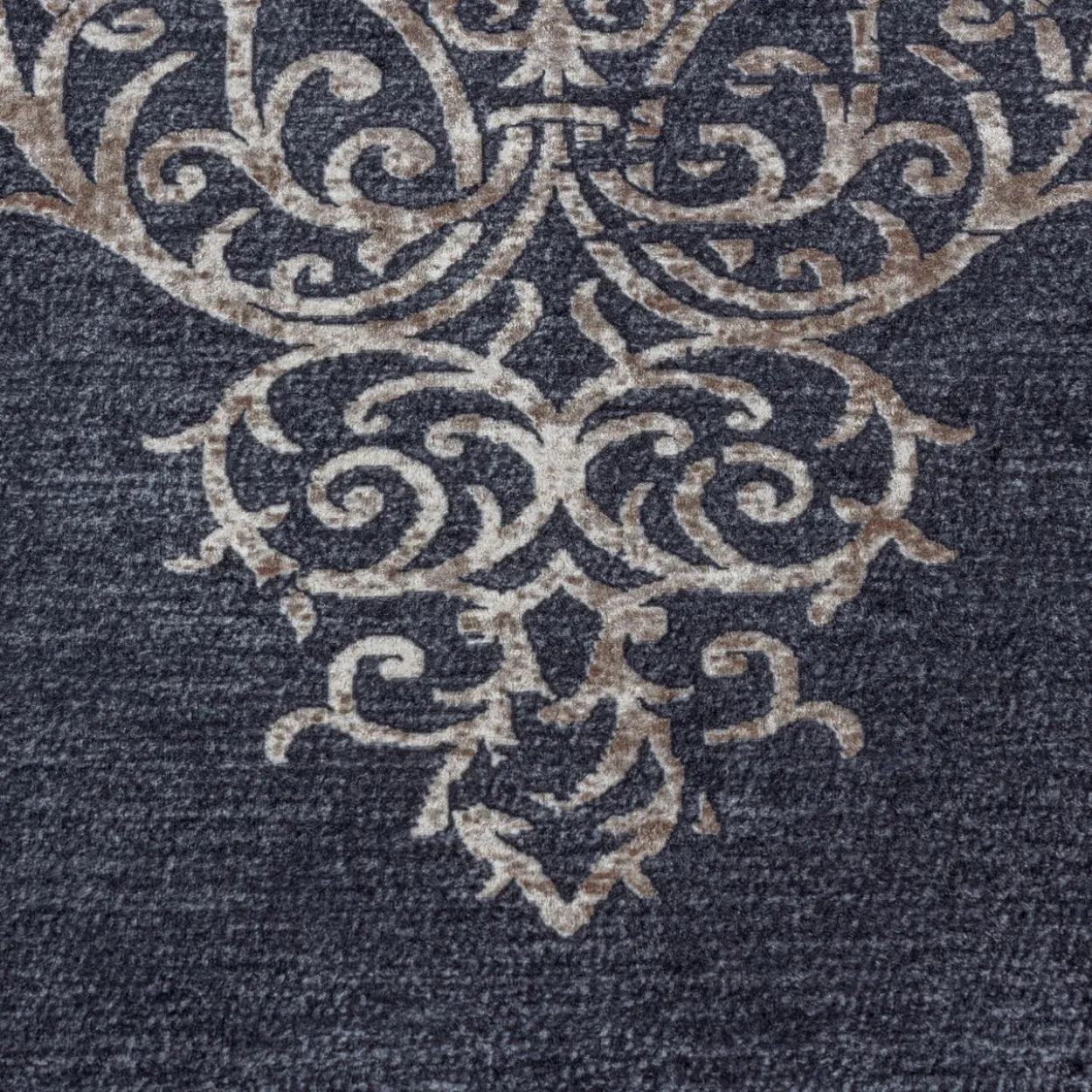Teppich, FIESTA 4303, BLACK, 80 x 150 cm