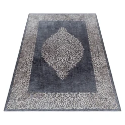 Teppich, FIESTA 4303, BLACK, 140 x 200 cm