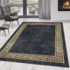 Teppich, FIESTA 4305, BLACK, 140 x 200 cm